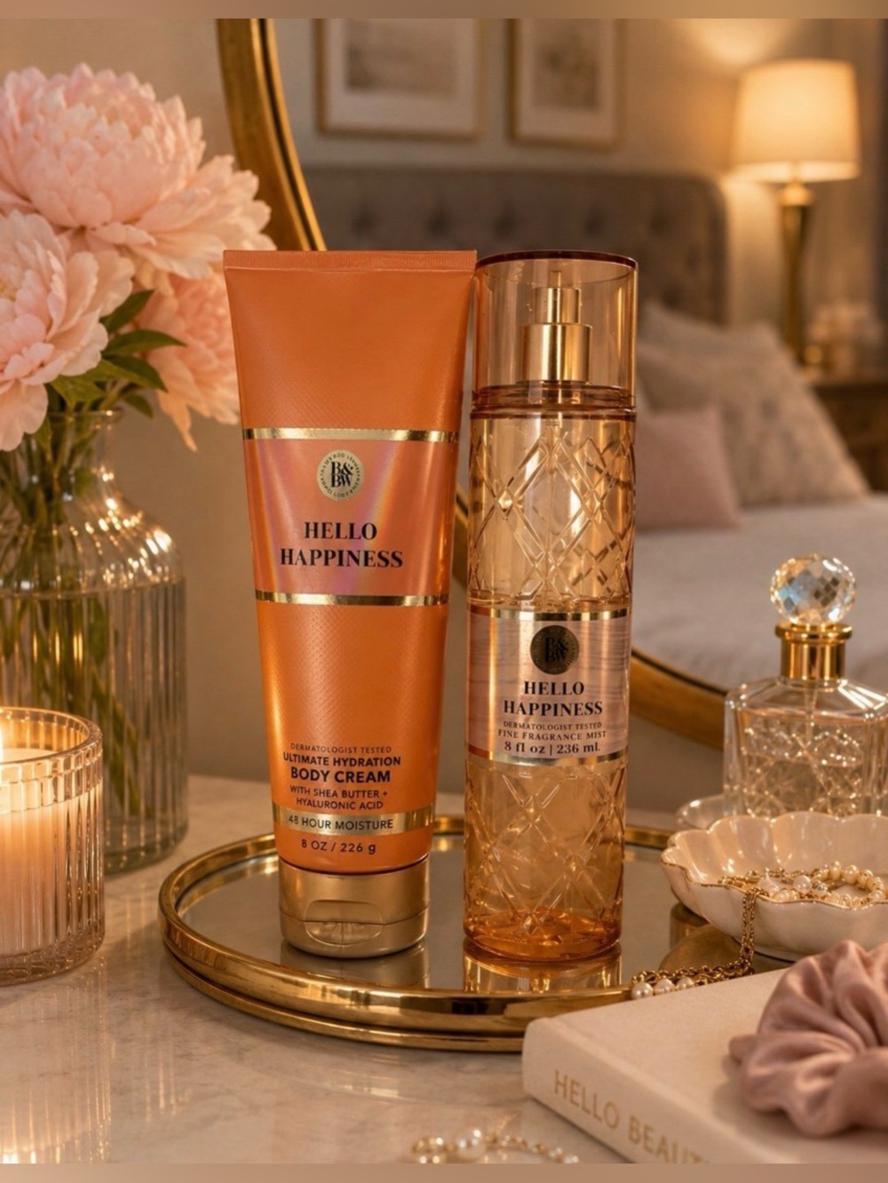 Bath and Body Works Hello Happiness Gift Set